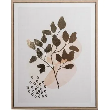 Obraz Obraz na plátně v rámu - zlatotisk, 40 x 50 x 2,5 cm, zlatá