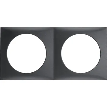 Rámeček zásuvky INTEGRO antracit dvojitý