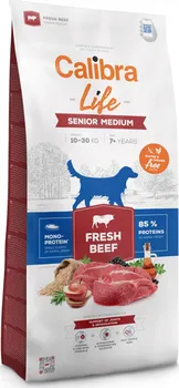Krmivo pro psa Calibra Life Dog Senior Medium Fresh Beef 12 kg