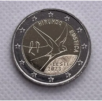 (2023) Estonsko - 2 € - pamětní mince - Vlaštovka (UNC)