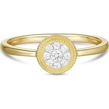 Prsten Zlatý prsten AURINO se zirkony R26006FCZZ4Y-54