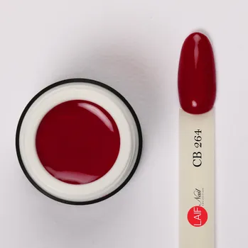 Umělé nehty Laif Barevný UV/LED gel červený CB 264 Greedo 6ml