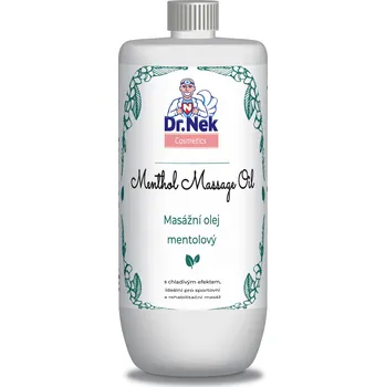 Masážní přípravek Dr.nek Cosmetics MENTOL Masážní olej 1l
