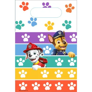 Party dekorace Tlapková patrola taška na dárek 8 ks 23x16 cm Amscan