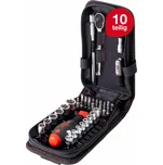 Wiha Steckschlüssel- und Bit-Satz 1/4, 40-teilig (mit Ratsche und Steckgriff)