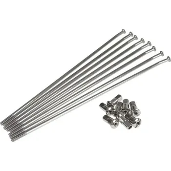 Náboj kola špice s niply komplet. 21" přední HUSQVARNA CR 125 / 250 / 360 90-94, TC 510 90-94, TC 610 92-94, TE 350 92-94, WR / WXC / WXE 125 / 250 90-94, (8G/300-36) (50-348) (800053791; 800061014; 800053790;800053790; 800061015) (CC PRODUCTS) - (špice s niply)