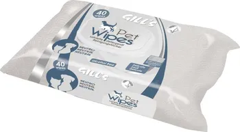 Kosmetika pro psa Croci Gills Neutral Pet Wipes vlhčené ubrousky 40 ks