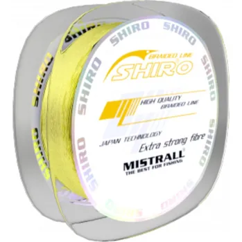 Mistrall šňůra Shiro braided line fluo 0,28mm 200m