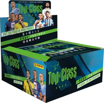 Sběratelská karetní hra Panini Top Class 2023 Pure Fotball box 24 ks
