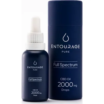 CBD ENTOURAGE Full Spectrum CBD olej PURE 2000 MG