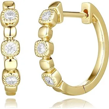 Náušnice Zlaté náušnice AURINO se zirkony E27389FCZZ4Y-1
