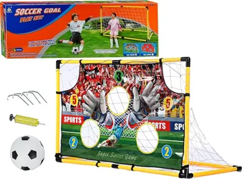 Fotbalová branka LEAN Toys Soccer Goal fotbalová branka s míčem 119 x 71 cm