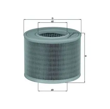 Vzduchový filtr Vzduchový filtr MAHLE LX 986