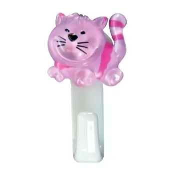 Věšák Háček samolepící QF typ 13, kočka, plast,1ks