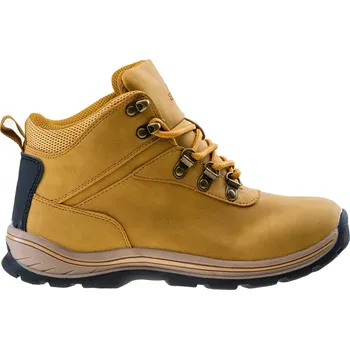 Chlapecké tenisky Dětské Vysoké boty ELBRUS WADI MID TEEN 8459-CAMEL/BLACK 40