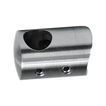 Držák tyče ø 14 mm (P) na trubku ø 42,4 mm, AISI 304