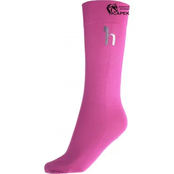 Dětské podkolenky Horze -SHINY LOGO- - Tmavě modrá - 29-35