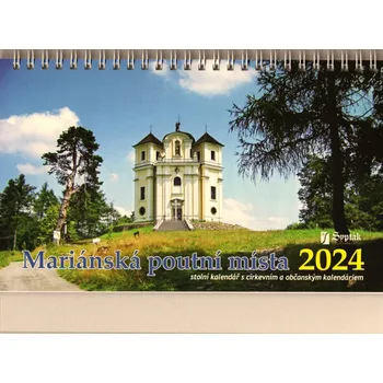 Kalendář Mariánská poutní místa Čech, Moravy a Slezska 2024