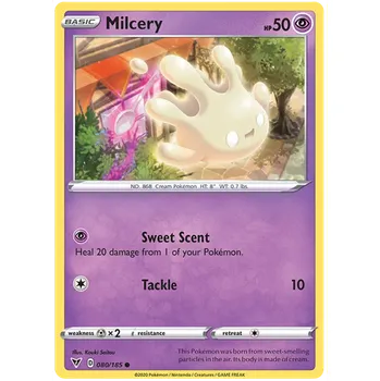 Karetní hra Pokémon TCG Milcery 080/185