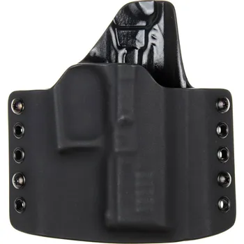 Příslušenství pro sportovní střelbu RH Holsters OWB - Grand Power P11 - vnější kydexové pouzdro - poloviční sweatguard - černá/černá Pouzdro je pro: Pravák