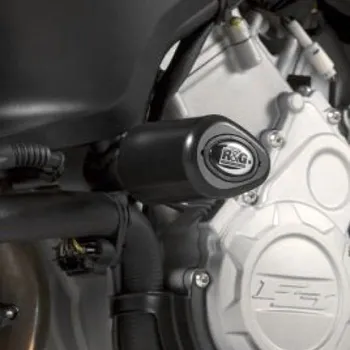 Rám pro motocykl RG Cp0327Bl Aero padací chrániče MV Agusta 675/800 Brutale černé - Černá