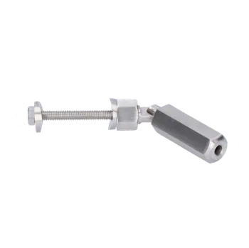 Úchyt pro lanko ø 4 mm pro ø 42,4 mm, broušená AISI 304