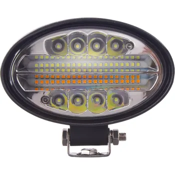 Pracovní světlo LED světlo oválné bílé/oranžové, 144W, ECE R10