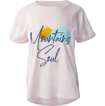 Dámské tričko Dámské Tričko s krátkým rukávem ELBRUS SVEA WO'S M000149894 – Růžová XS