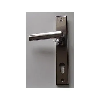 Dveřní kování Klika se štítem vnitřním pro BK/90/Cr-nerez