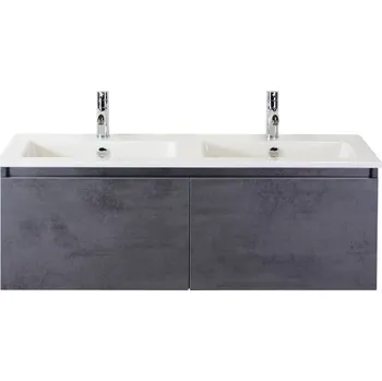 Koupelnový nábytek Koupelnová sestava Sanox Frozen 121 cm beton antracit 75734941