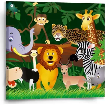 Obraz Sablio Obraz Zvířátka - 50x50 cm