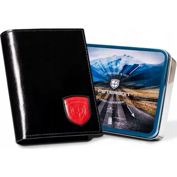 Peněženka Velká pánská peněženka s pohodlnou sponou Zapínání: bez zapínání