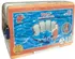Plovací pás Happy People BEMA plavecký pás pro děti 30-60 kg 6 dílů oranžový/bílý