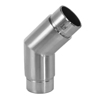 Spojka rohová 45° na trubku ø 42,4 mm, broušená AISI 316
