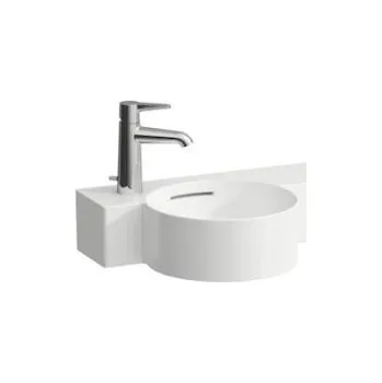 Umyvadlo LAUFEN UMYVADLO ASYM PRAVÉ VAL 55 BÍLÁ LAU-H8152830008131