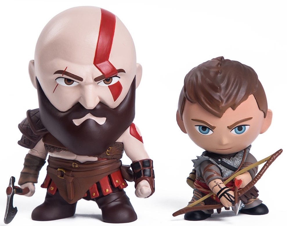 Gaming Heads God of War Kratos a Atreus barevný lak Zbozi.cz