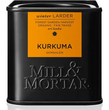 Koření Bio kurkuma 50 g, mletá, Mill & Mortar