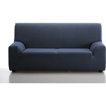 Napínací potah DekorTextil Potah na sedací soupravu multielastický Petra - tmavě modrý ROZMĚR: trojkřeslo š. 180 - 240 cm