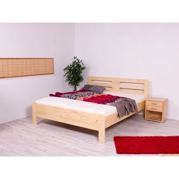 Postel HP-Nábytek Dvoulůžko Kate SMRK ROZMĚR: 180 x 200 cm