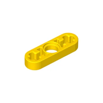 Dětské zboží 6632 Yellow Technic, Liftarm Thin 1 x 3 - Axle Holes (Žluté zvedací rameno Technic tenké 1 x 3 - otvory pro nápravu)