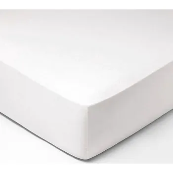 Prostěradlo DekorTextil Dětské JERSEY prostěradlo bílé ROZMĚR: (š/d/v) 60 x 120 x 20 cm