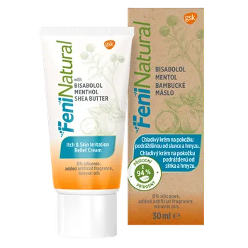 Tělový krém GlaxoSmithKline FeniNatural chladivý krém na pokožku podrážděnou od slunce a hmyzu 30 ml