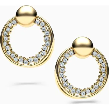 Náušnice Korbička Šperky Náušnice 036 - Zirkony -bílé zlato/žluté zlato/červené zlato