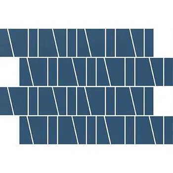 Stavební materiál CERSANIT Zambezi blue trapeze mosaic matt 20x29,9 CER-WD942-015