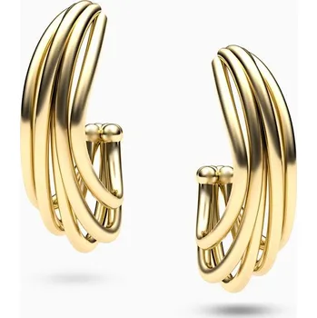 Náušnice Korbička Šperky Náušnice 028 - Bez kamene -bílé zlato/žluté zlato/červené zlato