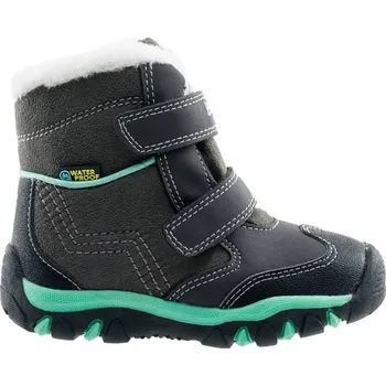 Chlapecká zimní obuv Dětské Zimní boty BEJO DAISY MID KIDS 4023-DK GREY/MINT 25