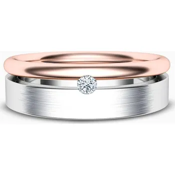 Prsten Korbička Šperky DÁMSKÝ SNUBNÍ PRSTEN BASIC 035 - Zirkon