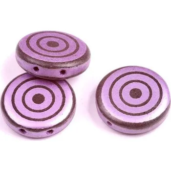 Korálek Dvoudírkové penízky č.21