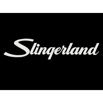 Blána LOGO SLINGERLAND samolepící,bílé 60738