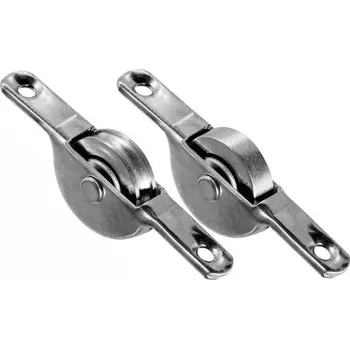 Onpira Kolečkový pojezd s ocelovým kolečkem pro posuvné systémy Model: 76 mm bez drážky